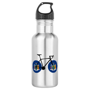 New York State Flag Cycling 532 Ml Water Bottle