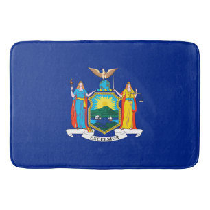 New York State Flag Design Bath Mat