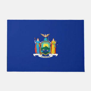 New York State Flag Design Doormat