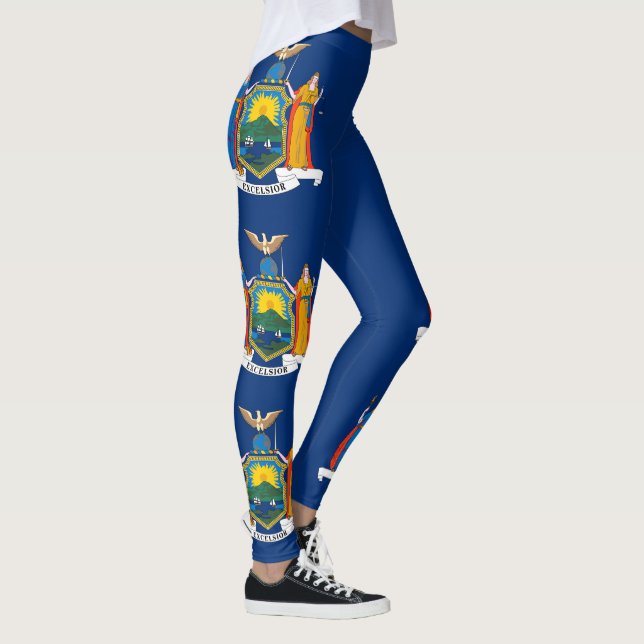 New York State Flag Leggings (Right)