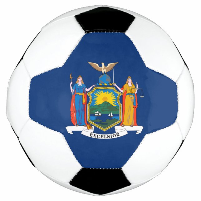 New York State Flag Soccer Ball (Front)