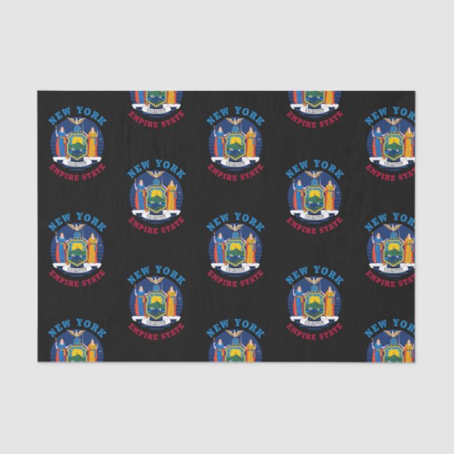 NEW YORK STATE FLAG TISSUE PAPER (Front)