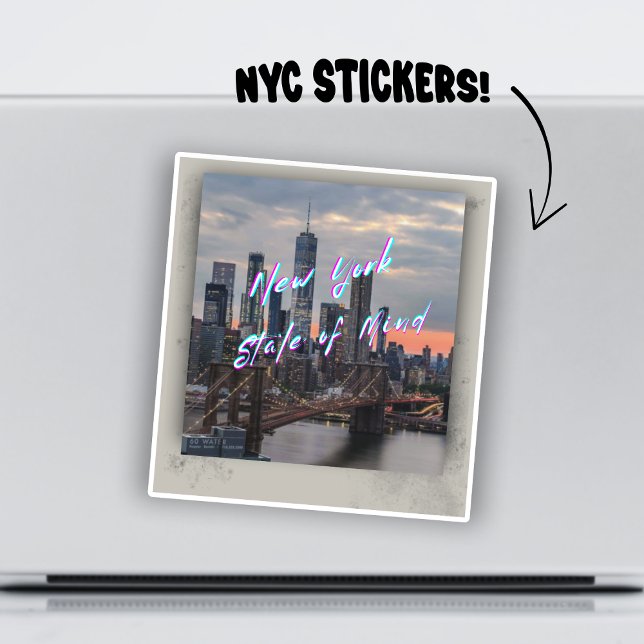 New York State of Mind Aesthetic vinyl Sticker  (Creator Uploaded)