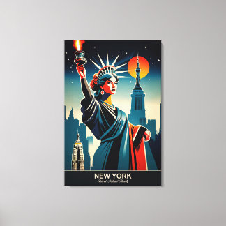 New York: State of Natural Beauty Canvas Print