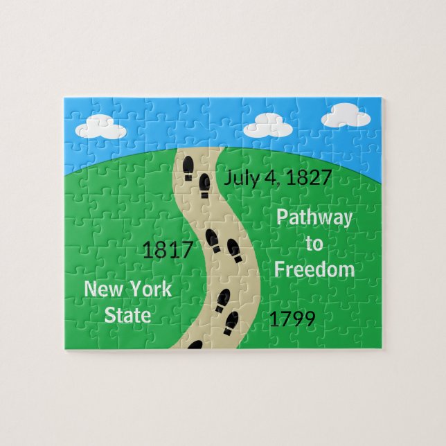 New York State- Pathway to Freedom  Jigsaw Puzzle (Horizontal)