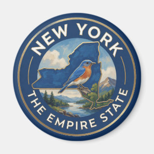 New York State Pride ✦ Empire State Heritage Magnet