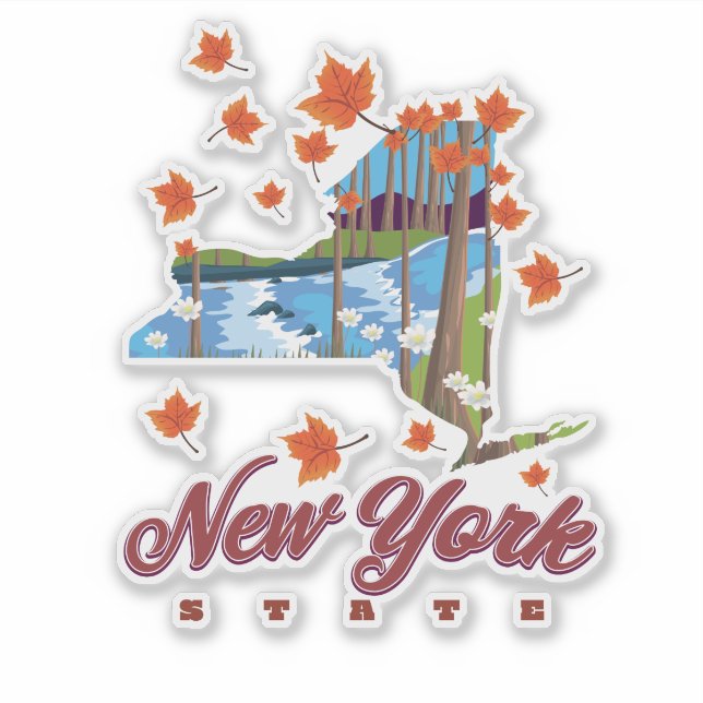 New York State Travel poster (Front)