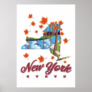New York State Travel poster