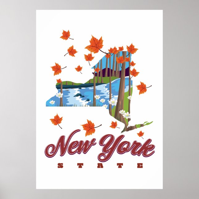 New York State Travel poster (Front)