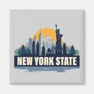 New York State, United States of America Magnet