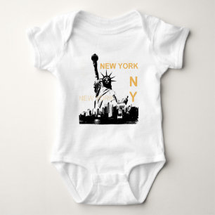 New York Statue of Liberty Baby Bodysuit