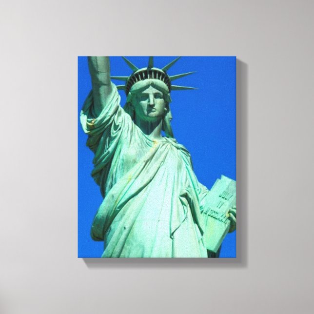 New-York, Statue of Liberty Canvas Print (Front)