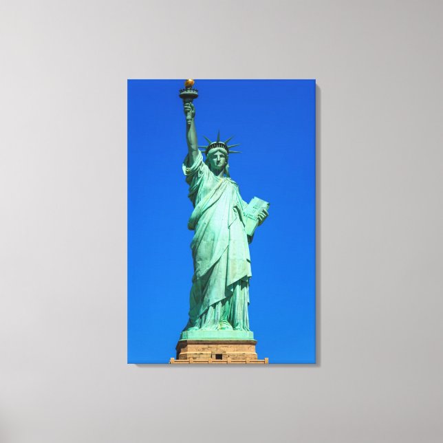 New-York, Statue of Liberty Canvas Print (Front)