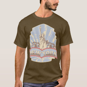 New York Statue Of Liberty USA America Gift T-Shirt