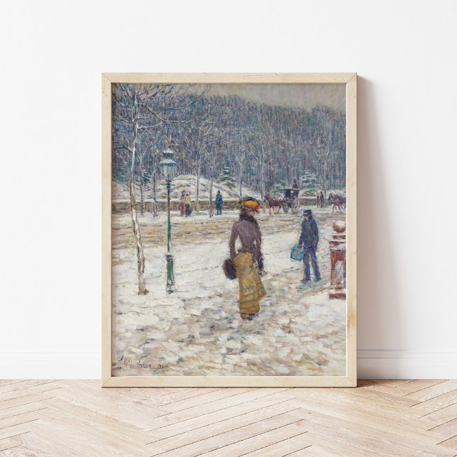 New York Street | Childe Hassam Poster (Creator Uploaded)
