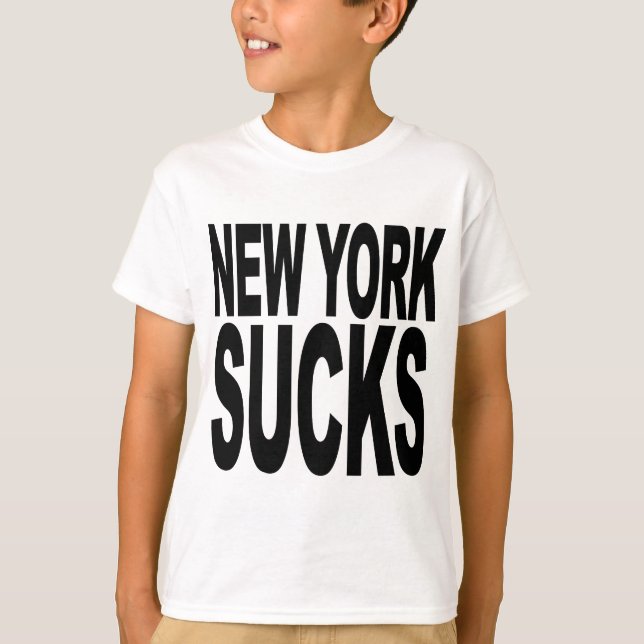 New York Sucks T-Shirt (Front)