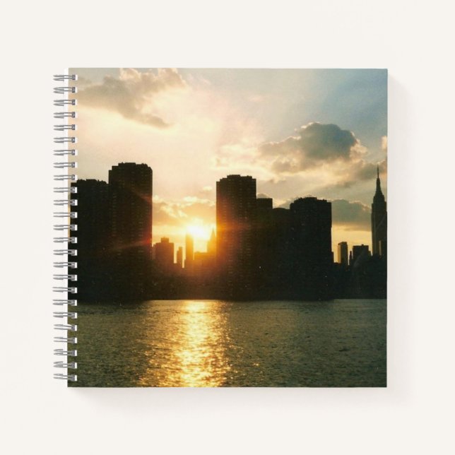 New York Sunset Notebook (Front)