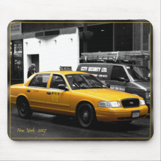 New York-Taxi Mouse Pad
