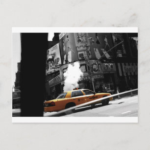 New York Taxi Postcard
