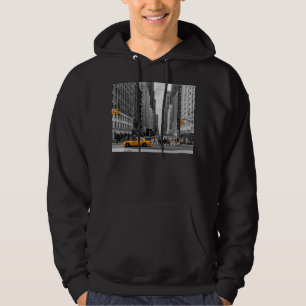 New York Taxi Urban City Colour Pop Photography Hoodie