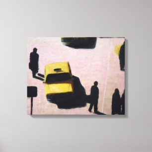 New York Taxis 1990 Canvas Print