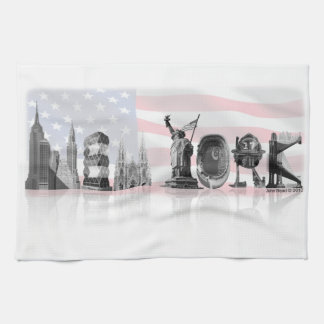 New York Tea Towel