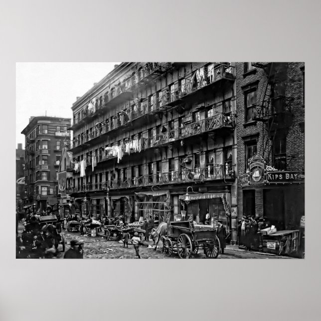 New York Tenement - 1912 Poster (Front)