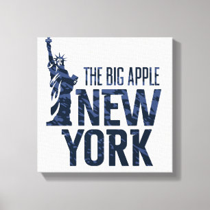New York The Big Apple Canvas Print