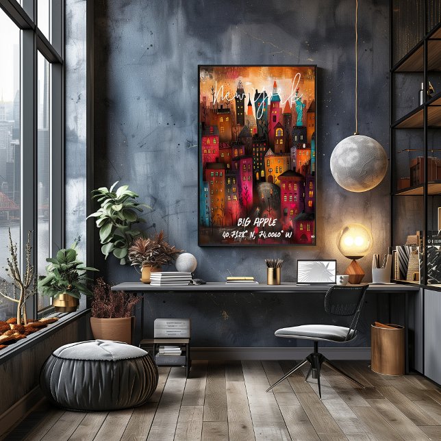 New York: The Big Apple Poster (Creator Uploaded)