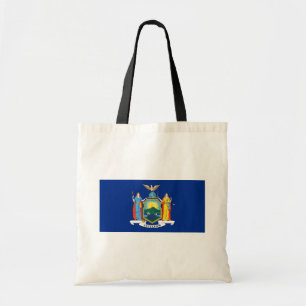 New York The Empire State Flag Coat of Arms Tote B
