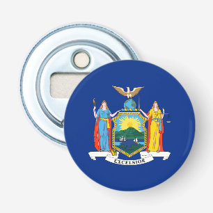 New York: The Empire State, Home Big Apple Flag Bottle Opener