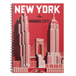 New York The Wonder City Notebook
