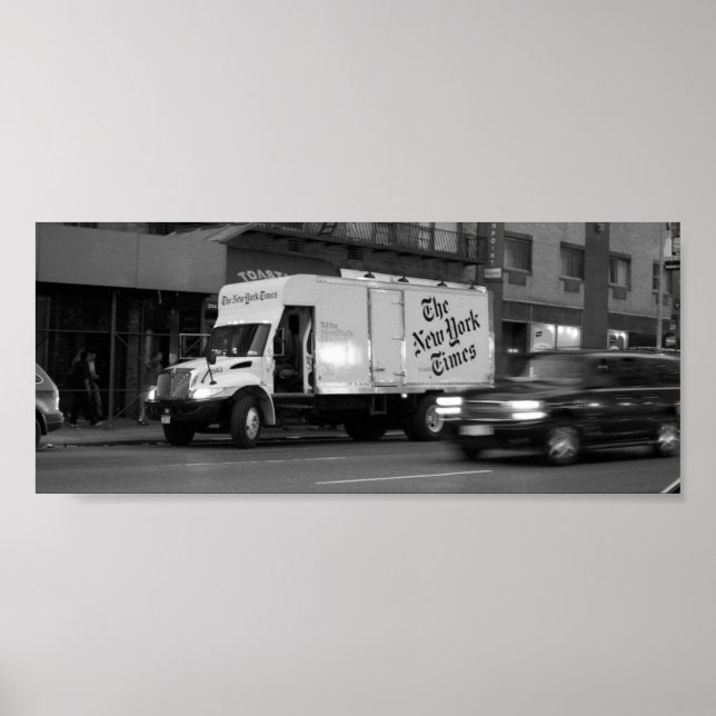 New York Times Poster (Front)