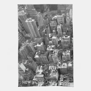 New York Towel Personalised NYC Souvenir Tea Towel