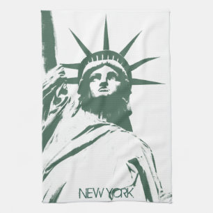 New York Towel Statue of Liberty NYC Tea Towel