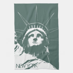 New York Towel Statue of Liberty NYC Tea Towel