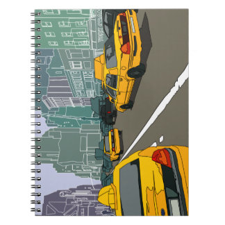 New York traffic Photo Notebook (80 Pages B&W)