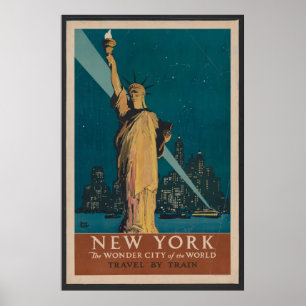 New York Travel Poster