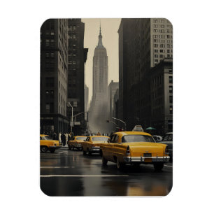 New York vintage poster Magnet