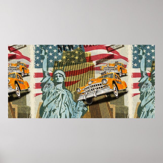 New York vintage poster. Poster (Front)
