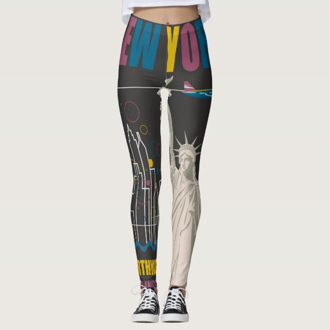New York Women's Leggings (Front)