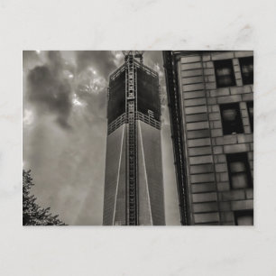 New York World Trade Centre Freedom Tower Postcard