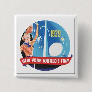 New York World's Fair 1939 15 Cm Square Badge