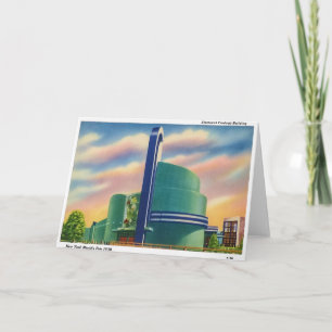 New York Worlds Fair 1939 Greeting card