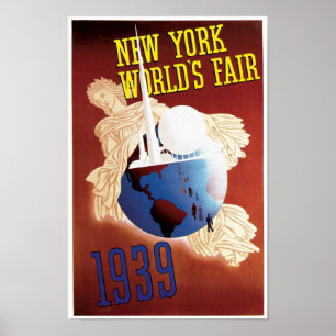 New York World's Fair (Globe) Poster