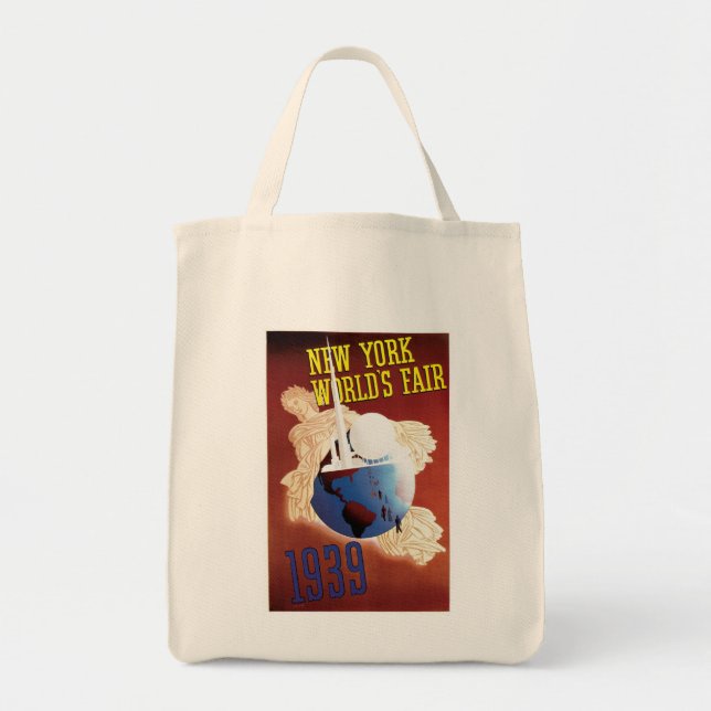 New York World's Fair (Globe) Tote Bag (Front)