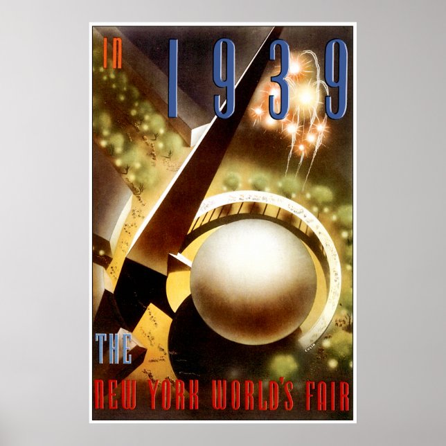 New York Worlds fair Poster (Front)