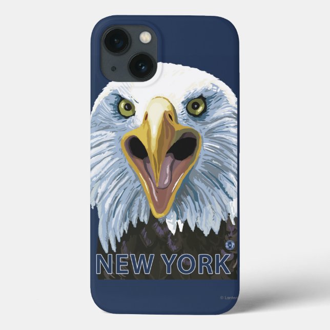 New YorkEagle Up Close Case-Mate iPhone Case (Back)