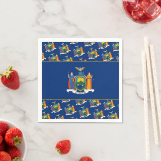 New Yorker Flag, Flag of New York Napkin