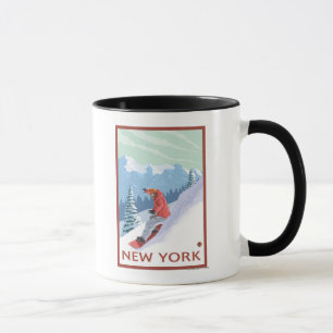 New YorkSnowboarder Scene Mug